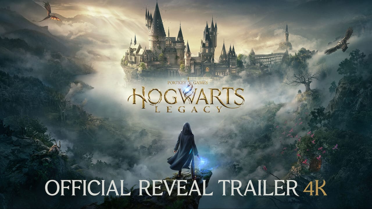 Imagen oficial del juego Hogwarts Legacy, de la ficha de Epic Games Store.