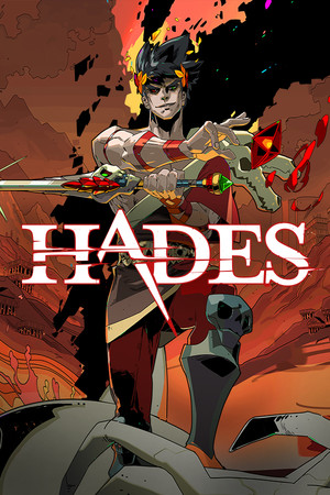 Portada oficial de Hades, imagen de la ficha de Steam.