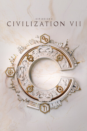 Portada oficial de Sid Meier's Civilization VII, imagen de la ficha de Steam.